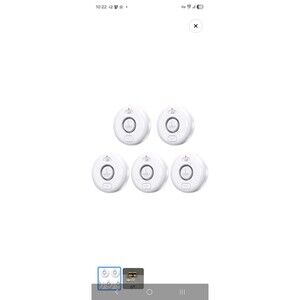 Pack Of 5 WD70x5 Water Leak Detectors (OPEN BOX-OTHER) READ DISCRIPTION